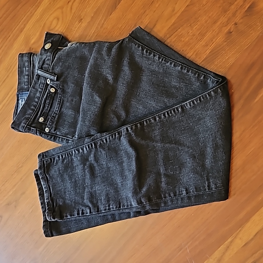 Abercrombie and Fitch Langdon Skinny Jeans, Black